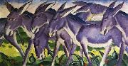 Franz Marc Donkey Frieze France oil painting artist